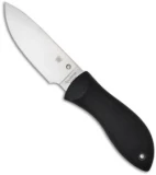 Spyderco Bill Moran Drop Point Fixed Blade Knife (3.88" Satin Plain) FB02P