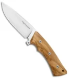 Viper Knives Gianghi Fixed Blade Knife Olive Wood (4.5" Satin) V4880UL