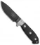 Utica Cutlery UTKS-4 Survival Series Fixed Blade Black Micarta (4.5" Black)