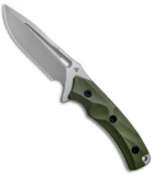 WE Knife Co. Vindex Fixed Blade Knife Green G-10 (4.3" Stonewash) 802A