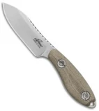 Evans Knife and Tool Companion Fixed Blade Knife OD Green Micarta (2.8" SW)
