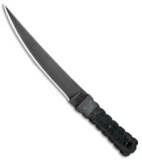 Williams Blade Design HZO Fixed Blade Knife Black Micarta (8.75" Black)
