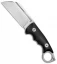 Andre De Villiers Ring Butcher Fixed Blade Black G-10 (4" Satin S35VN) AdV