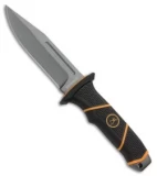 Browning Long Haul Fixed Blade Knife Black Rubber (5" Gray)