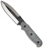 TOPS Knives Cuma Evolution Knife (4.625" Black) CUMA-01