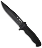 TOPS Knives / Buck Large Nighthawk Fixed Blade Knife (6.5" Plain) 0650BKSTP-B