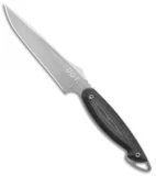 Darrel Ralph DGT Otha Dart Fixed Blade Knife Black Micarta (4.1" Stonewash)