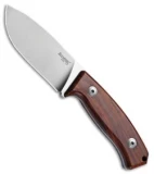 LionSteel Hunter Fixed Blade Knife Santos Wood (3.5" Satin) TM2ST