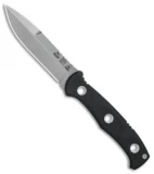 TOPS Knives Al Mar Mini SERE Operator Fixed Blade Knife (4" Stonewash) AMAR-01