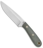 Battle Horse Knives Highlander Fixed Blade OD Green Micarta (5.5" Saber) BHK