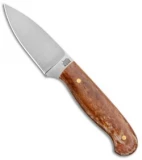 LT Wright Knives Patriot Fixed Blade Knife Bone (2.5" Satin A2)