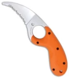 CRKT Kommer Bear Claw Fixed Blade Knife Orange (2.375" Satin) 2510ER