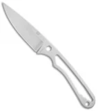 Rainier Knives Fastpak Fixed Blade Knife Naked (2.8" Stonewash)
