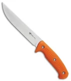 Steel Will Roamer Fixed Blade Knife Orange TPE (6.375" Satin) R375-1OR