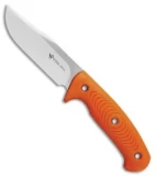 Steel Will Roamer Fixed Blade Knife Orange TPE (4.5" Satin) R315-1OR