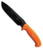 Steel Will Roamer Fixed Blade Knife Orange (6.25" Black) R300-1OR