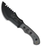 TOPS Knives Mini Tom Brown Tracker #4 Fixed Blade Knife (3.5" Black) TBT-040