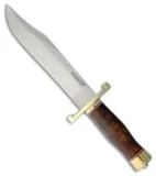 BlackJack Classic Model 129 Bowie Fixed Blade Knife Turkish Walnut (9.25" Satin)