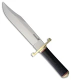BlackJack Classic Model 129 Bowie Fixed Blade Knife Tapered Black (9.25" Satin)