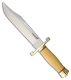 BlackJack Classic Model 129 Bowie Fixed Blade Knife Ivory Micarta (9.25" Satin)