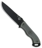 Ontario Knives Ranger TFI Knife Fixed Blade Micarta (5.25" Black) 8678 OKC