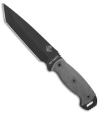 Ontario Ranger RD Tanto Fixed Blade Knife Black Micarta (6.8" Black) 8677