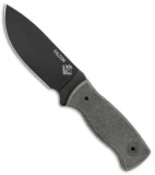 Ontario Ranger Falcon Fixed Blade Knife Micarta (4.25" Black) 8673