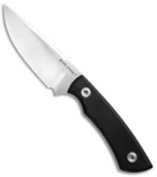 Real Steel Forager Fixed Blade Knife Black G-10 (4.25" Satin)