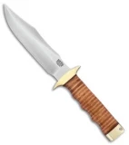 Bark River MACV-SOG Fixed Blade Knife Stacked Leather (6.25" Satin)