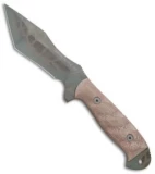 Dawson Knives Wraith Fixed Blade Knife Tan Micarta (5" Sandstone)