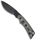 TOPS Knives Cougar Claw Knife (3.5" Black Plain) CC01