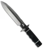 SOG Demo Fixed Blade Knife (7.2" Black Plain) SSD-01