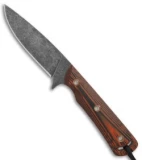 Smith & Sons Comanche Fixed Blade Knife Orange/Black G-10 (3.6" Black SW)