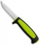 Morakniv Basic 511 Fixed Blade Knife Black/Lime Green (3.5" Satin)
