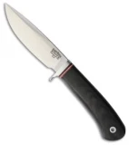 Bark River Ultra Lite Hunter 1 Fixed Blade Knife Black Micarta (3.625" Satin)