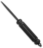 Crawford Push Pick Kubaton Dagger Aluminum (3.5" Black)