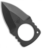 Atlas Dynamic Defense BUG Neck Knife Fixed Blade (1.5" Black)