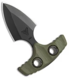 Atlas Dynamic Defense NOC Push Dagger Knife OD Green G-10 (2.375" Black)