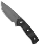 Atlas Dynamic Defense Harbinger S Fixed Blade Knife Black G-10 (3.75" Acid SW)