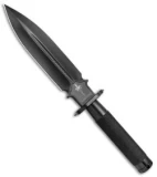 Marfione Custom Knives Interceptor Survival Knife Black (7.875" Black Stonewash)