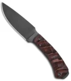 Winkler Knives Woodsman Fixed Blade Knife Sculpted Maple (4.25" Caswell)