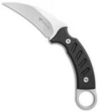 Steel Will Censor Karambit Fixed Blade Knife Black (4" Satin) 1360