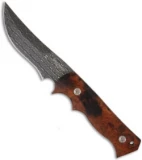 Pro-Tech Brend Combat Companion Knife w/ Desert Ironwood (3.8" Damascus) 2500DIW