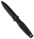 Fallkniven Knives G1 Knife Garm Fighter w/ Zytel Sheath (3.54" Black Plain)