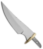 Tallen Element Clip Point Fixed Blade Knife Blank w/ Sheath (3.75" Mirror)