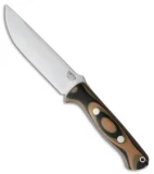 Bark River Bravo 1.25 Fixed Blade Knife Tan Camo G-10 (5" CPM-3V Satin)