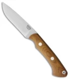 Bark River Featherweight Fox River Knife Natural Canvas Micarta (3.25' Satin)