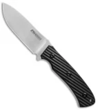 Rircen Knives Warpath Fixed Blade Black G-10 (4.1" Satin) 320A