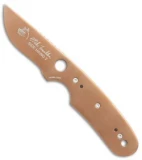 CRKT Side Hawg 2 Fixed Blade Neck Knife w/ Pivot Sheath (2.25" Bronze) 2404BR