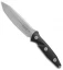 Microtech Socom Alpha Tanto Fixed Blade Knife Black G-10 (5" Apocalyptic Serr)